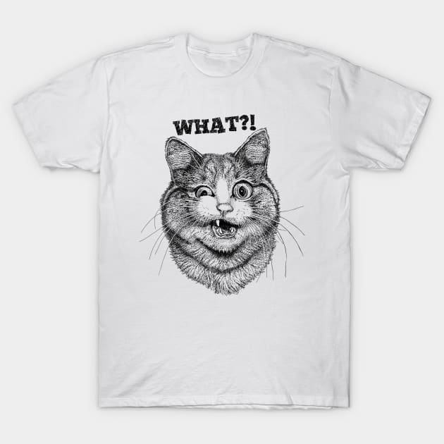 WHAT T-Shirt by ADAMLAWLESS